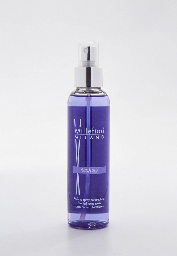 

Спрей ароматический Millefiori Milano, Фиолетовый, NATURAL, 150 мл Фиалка и мускус / Violet & Musk