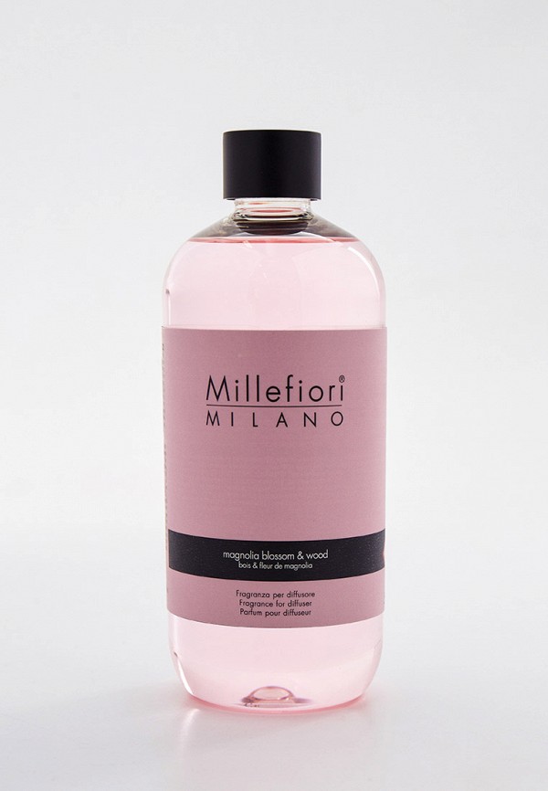 

Наполнитель для аромадиффузора Millefiori Milano, Прозрачный, NATURAL, Цветы магнолии и дерево, Magnolia blossom & Wood, 500 мл.