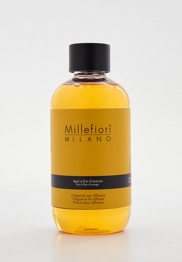 

Наполнитель для аромадиффузора Millefiori Milano, Оранжевый, NATURAL. Лес и полевые цветы / Legni e fiori d'Arancio, 250 мл