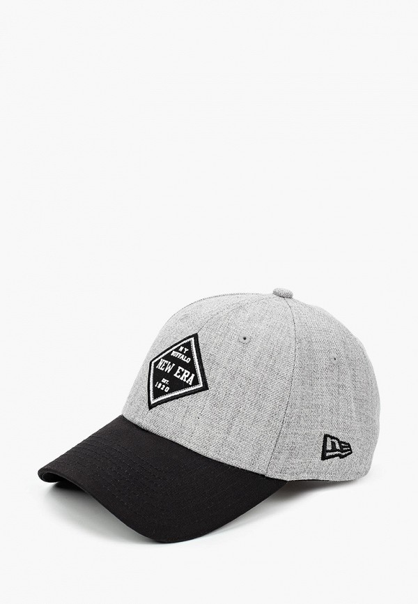 

Бейсболка New Era, Серый, HEATHER CROWN PATCH 940