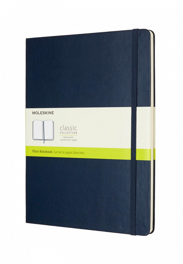 

Блокнот Moleskine, Синий, NOTEBOOK XL PLA SAP.BLUE HARD