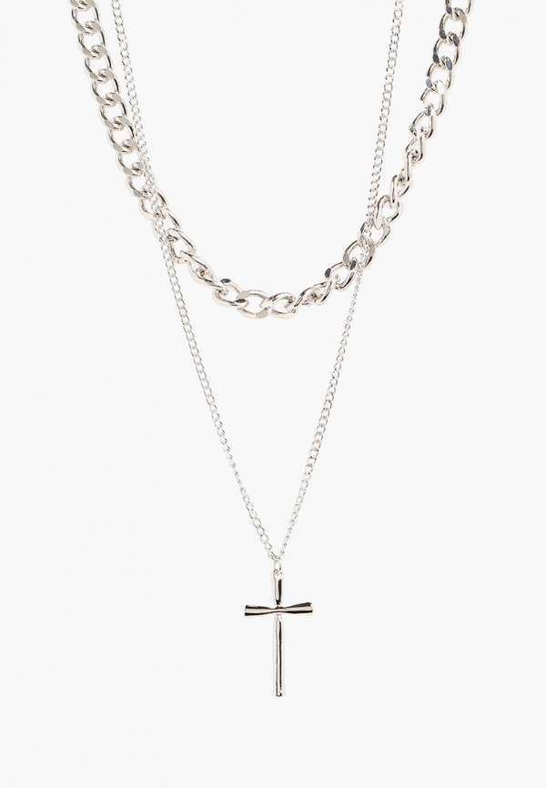 

Подвеска Hatparad, Серебряный, CHAIN+CROSS
