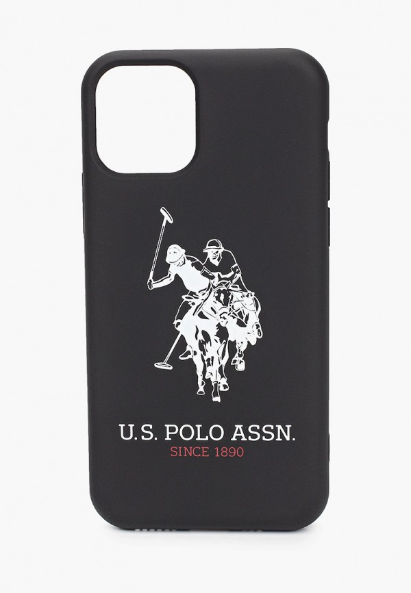 

Чехол для iPhone U.S. Polo Assn., Черный, 11 Pro, Liquid silicone Big horse Black
