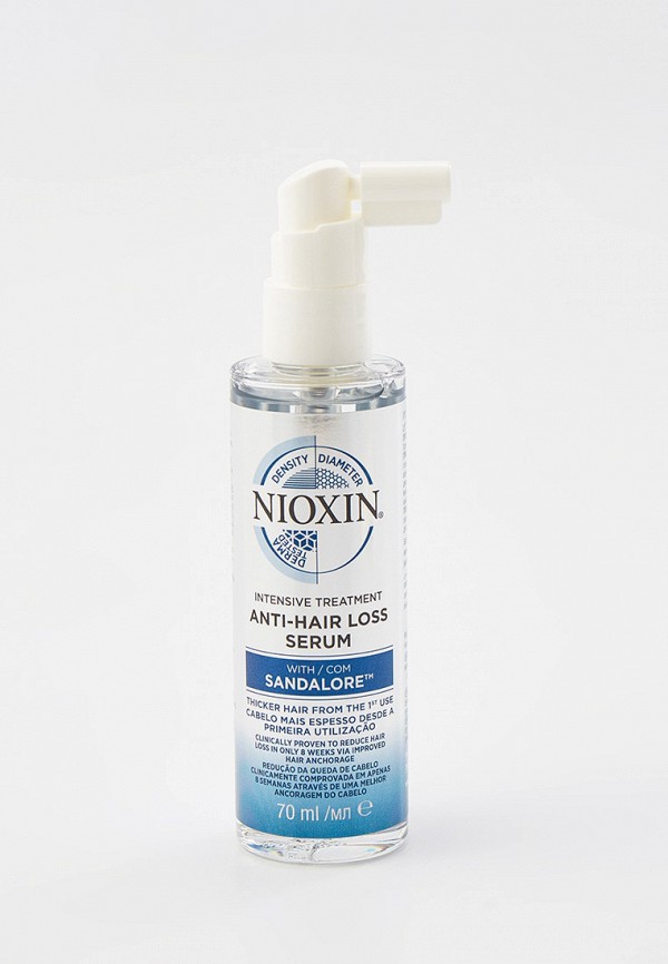 

Сыворотка для волос Nioxin, Прозрачный, против выпадения, 70 мл