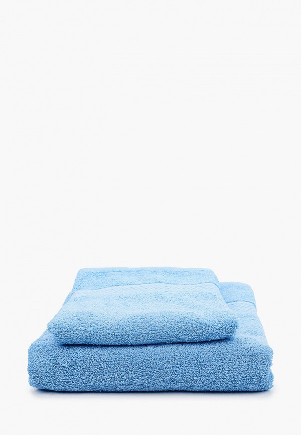 

Комплект полотенец Эго, Голубой, 70х135 см, 50х85 см