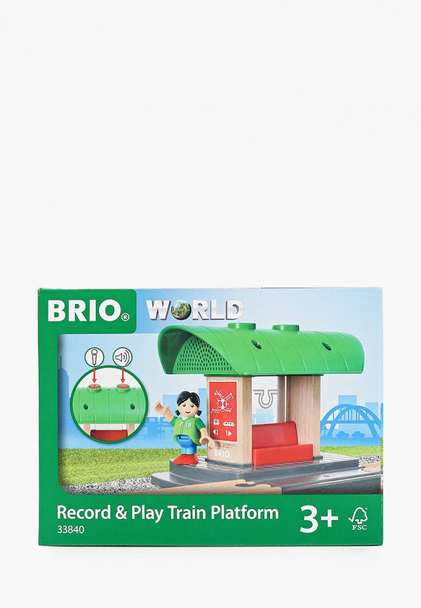 

Конструктор Brio, Разноцветный, Ж/д мини-станция