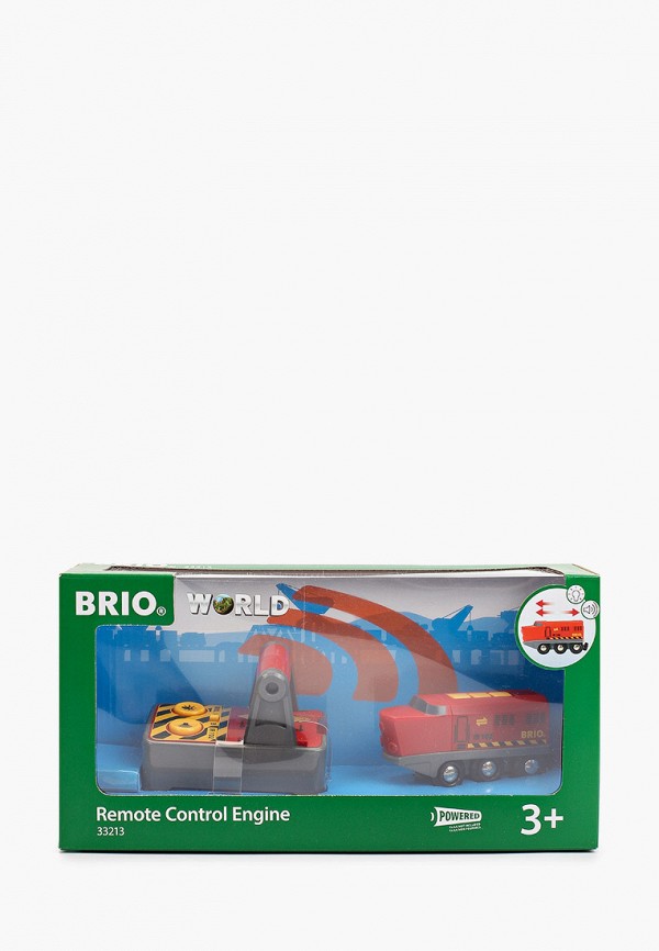 

Игрушка Brio, Разноцветный, BRIO Паровоз на д/у с пультом