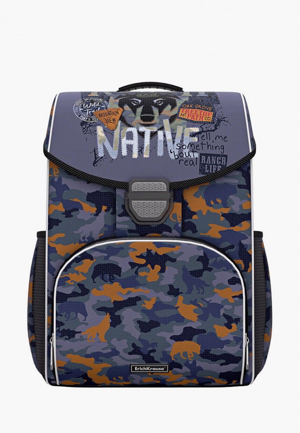 

Рюкзак ErichKrause®, Серый, ErgoLine 15L Rough Native