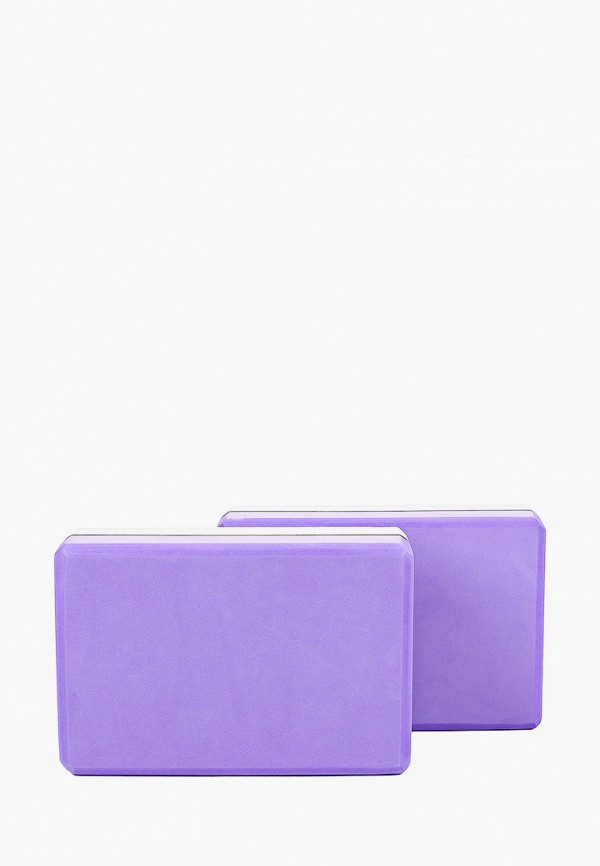 

Блок для йоги ZDK, Фиолетовый, 23х15х7.5см, 2 шт.