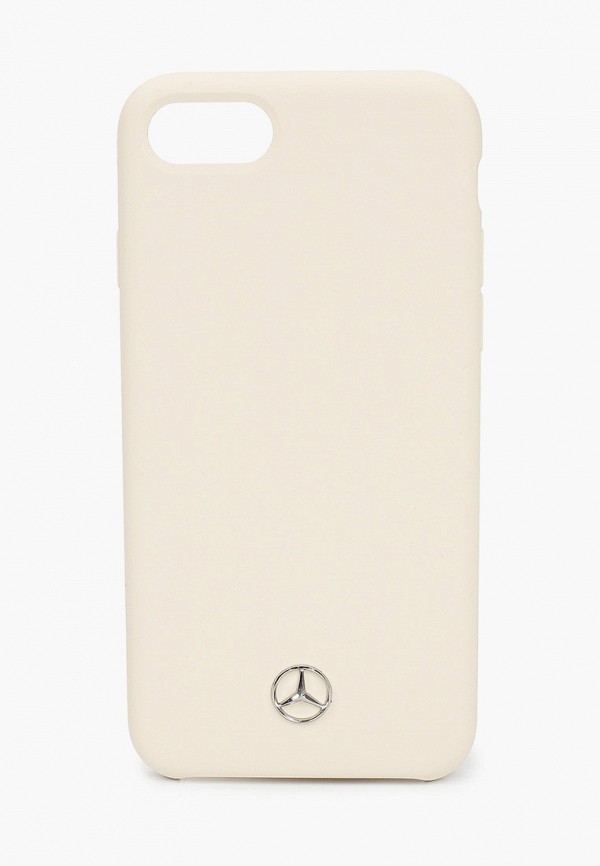 

Чехол для iPhone Mercedes-Benz, Бежевый, 8 / SE 2020, Silicone line Beige