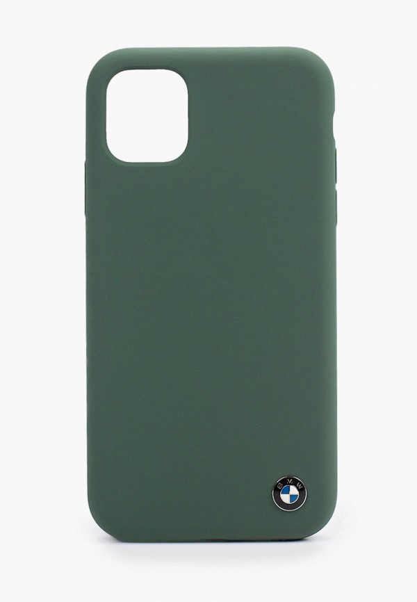 Чехол для iPhone BMW 11, Signature Liquid silicone Midnight green чехол для ключей bmw кожа красная