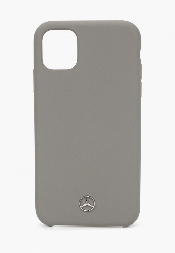 

Чехол для iPhone Mercedes-Benz, Серый, 11, Silicone line Grey