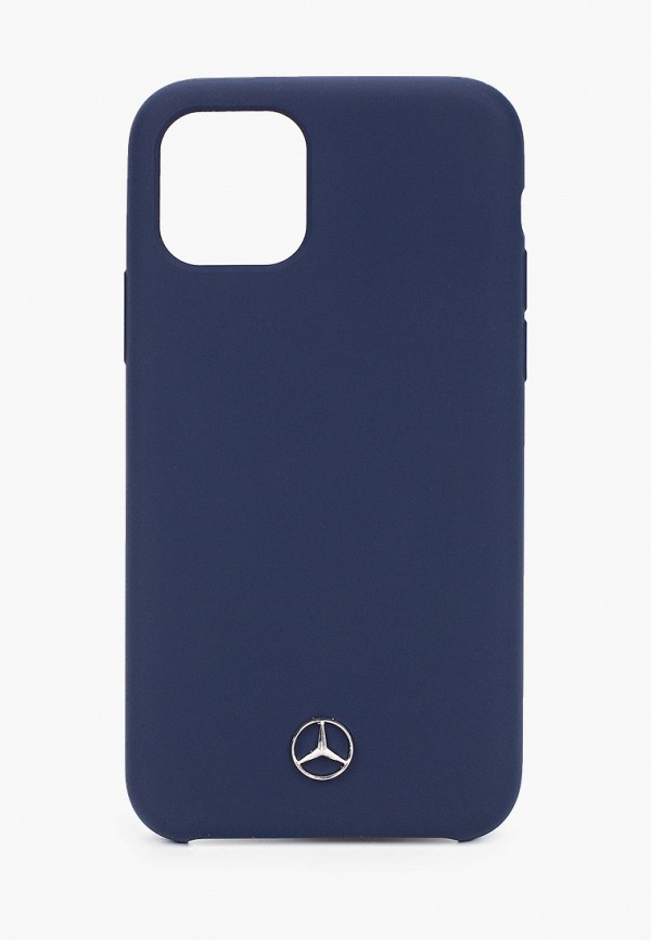 

Чехол для iPhone Mercedes-Benz, Синий, 11 Pro, Silicone line Blue