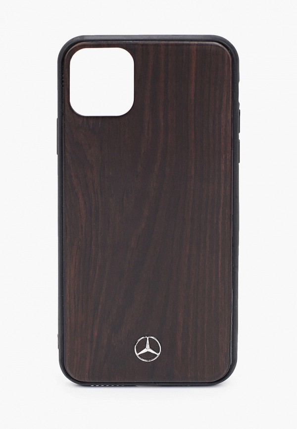 

Чехол для iPhone Mercedes-Benz, Коричневый, 11 Pro Max, Wood Rosewood Brown