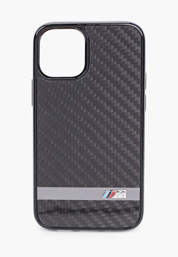 

Чехол для iPhone BMW, Черный, 12 mini (5.4), M-Collection Real carbon/Alumin stripe Black