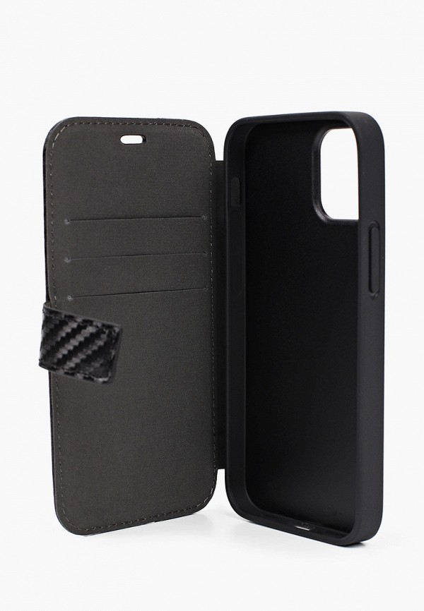 

Чехол для iPhone BMW, Черный, 12 mini (5.4), PU Smooth/Carbon effect Black