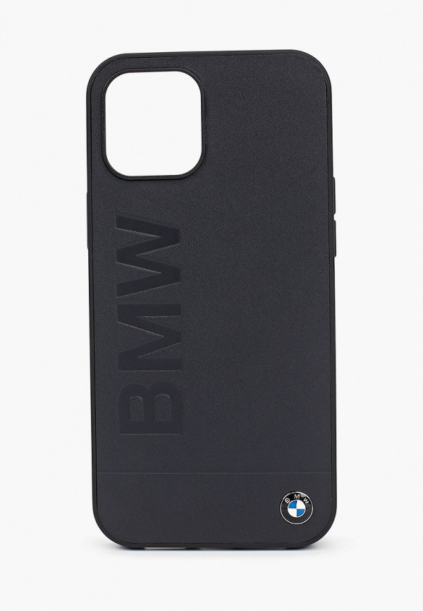 

Чехол для iPhone BMW, Черный, 12 Pro Max (6.7), Signature Genuine leather Logo imprint Navy