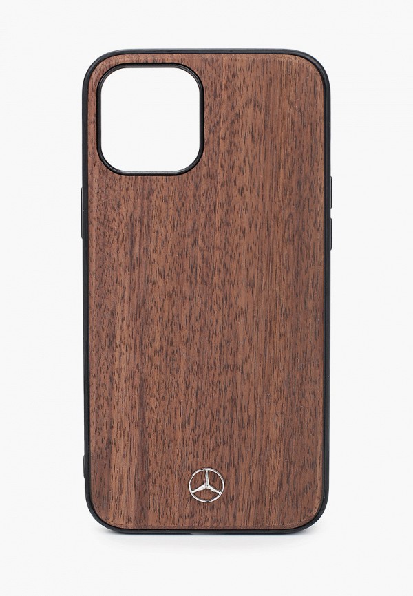 

Чехол для iPhone Mercedes-Benz, Коричневый, 12 Pro Max (6.7), Wood Walnut Brown