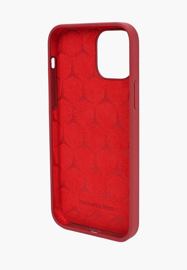 

Чехол для iPhone Mercedes-Benz, Бордовый, 12/12 Pro (6.1), Liquid silicone Red