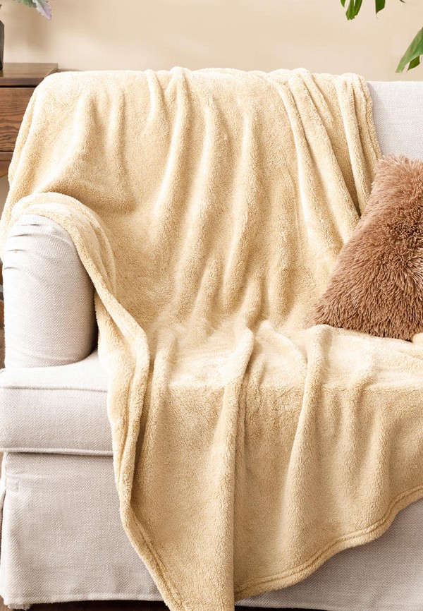 

Плед English Home, Желтый, Softy, 120х170