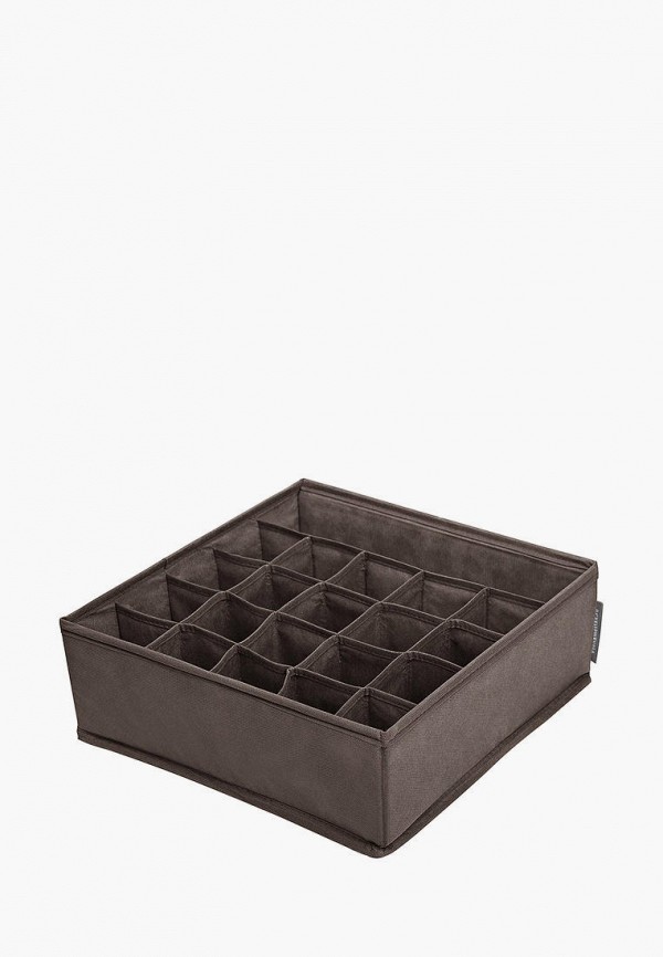 

Органайзер для хранения Всё на местах, Коричневый, 32х32х11 см, 21 ячейка, Прага