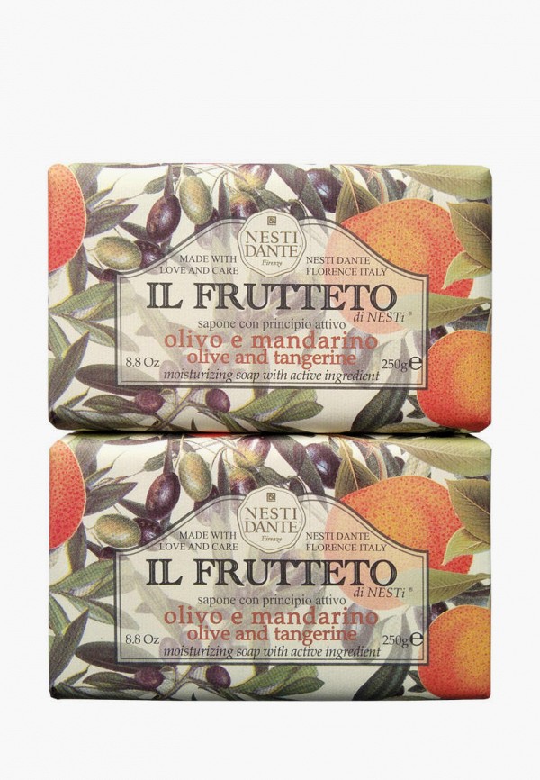 

Набор для ухода за телом Nesti Dante, Разноцветный, Pure olive & Tangerine / Оливковое масло и мандарин, 2*250 г