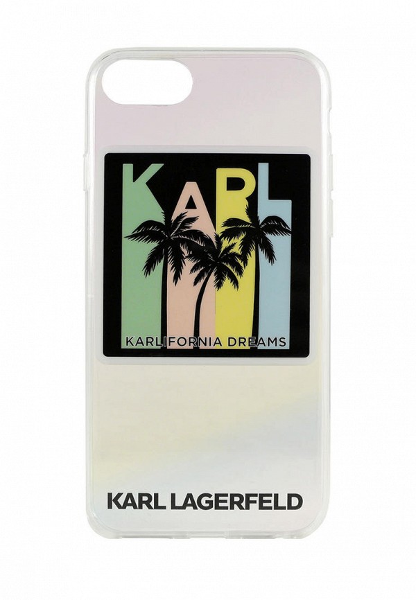 

Чехол для iPhone Karl Lagerfeld, Разноцветный, 8 / SE 2020, TPU collection Kalifornia Dreams Iridescent