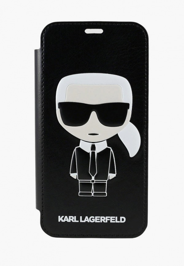 

Чехол для iPhone Karl Lagerfeld, Черный, X / XS, PU Leather Iconic Karl Black