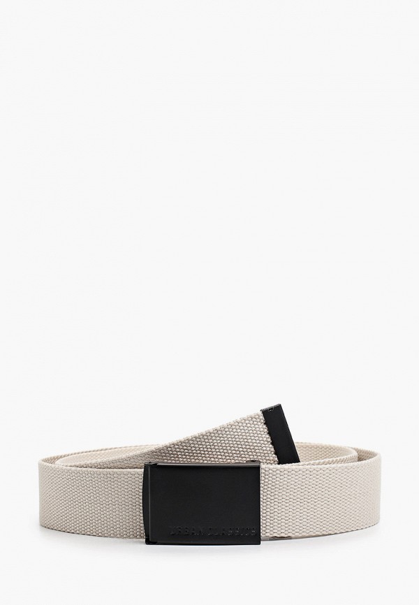 

Ремень Urban Classics, Бежевый, Canvas Belts