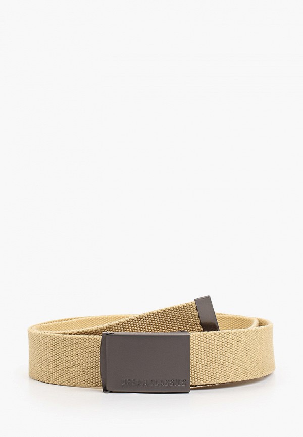 

Ремень Urban Classics, Бежевый, Canvas Belts