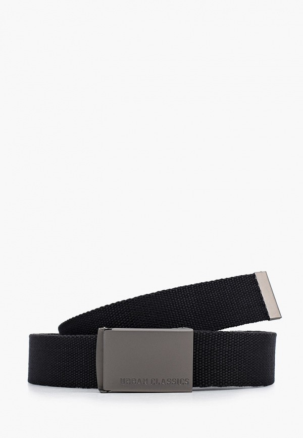 

Ремень Urban Classics, Черный, Canvas Belts