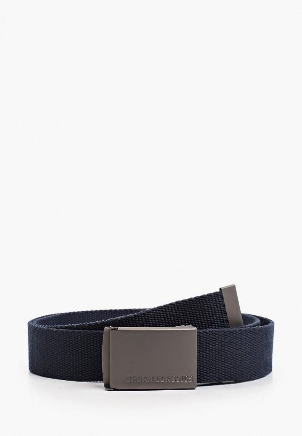 

Ремень Urban Classics, Синий, Canvas Belts