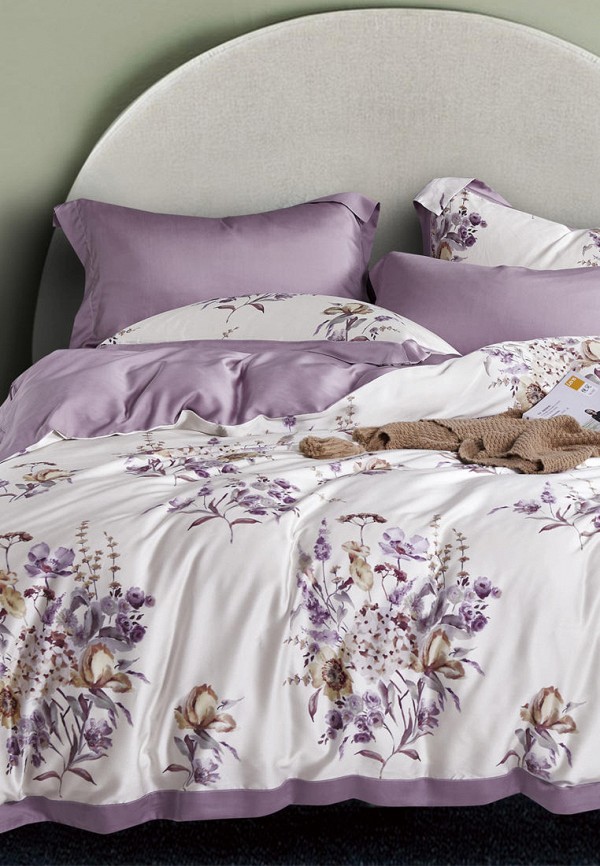 

Постельное белье Евро Bellehome, Белый, Иоланда