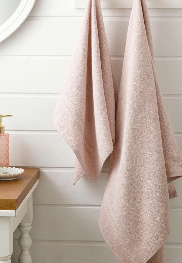 

Набор полотенец English Home, Розовый, Thin Stripe, 50х85 см, 70х140 см