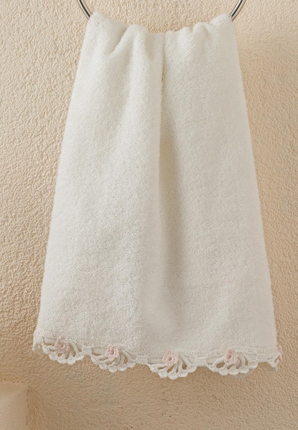 

Полотенце English Home, Белый, Wave Flower, 50х80 см