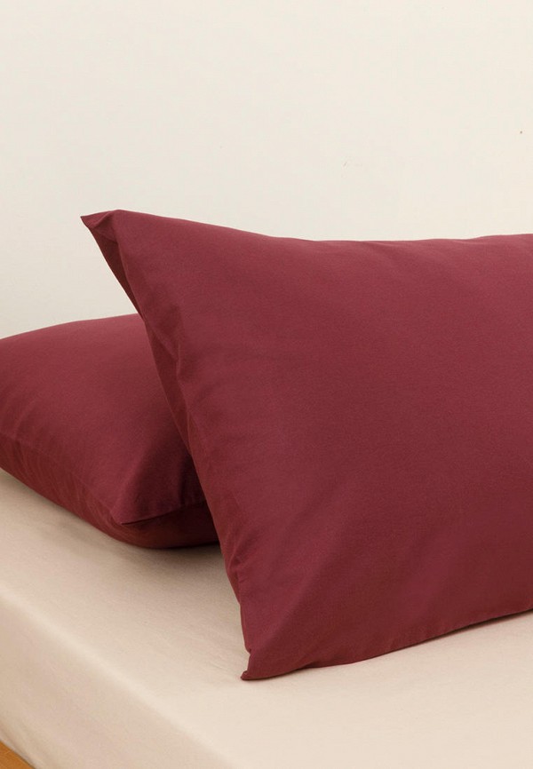 

Комплект наволочек English Home, Бордовый, Duz, 2*50х70 см