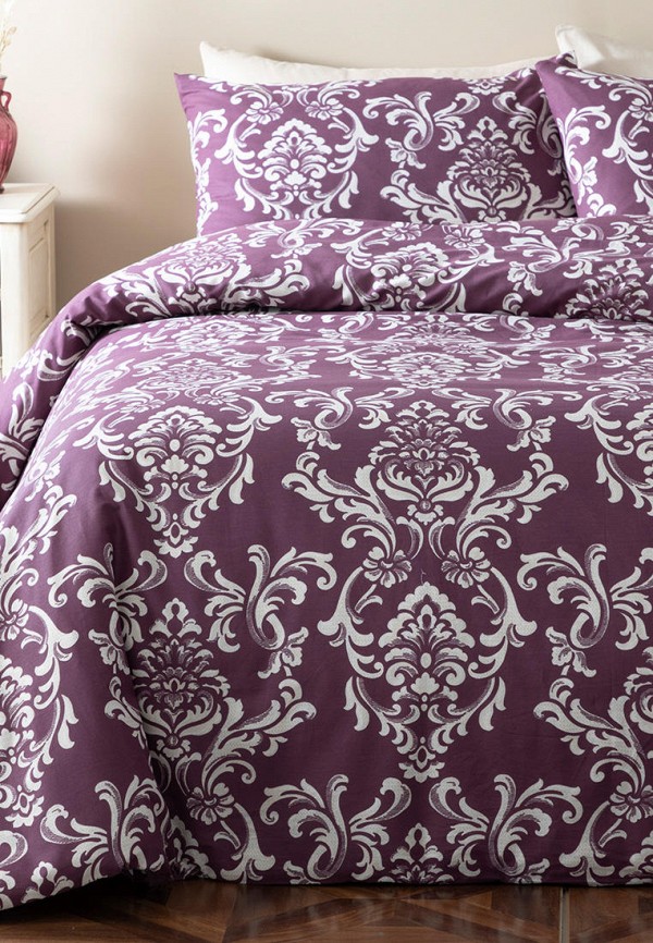 

Постельное белье Евро English Home, Фиолетовый, English Home MP002XU0410Y