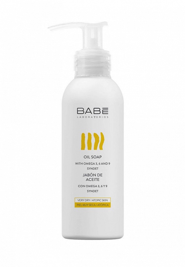

Масло для душа Babe Laboratorios, Прозрачный, очищающее для сухой, чувствительной и атопичной кожи (без воды) с Омега 3,6 и 9, 100 мл