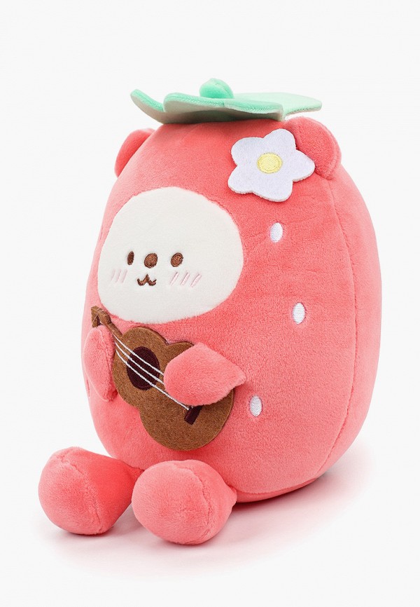 

Игрушка мягкая Zakka, Розовый, Bear with ukulele, 20 см