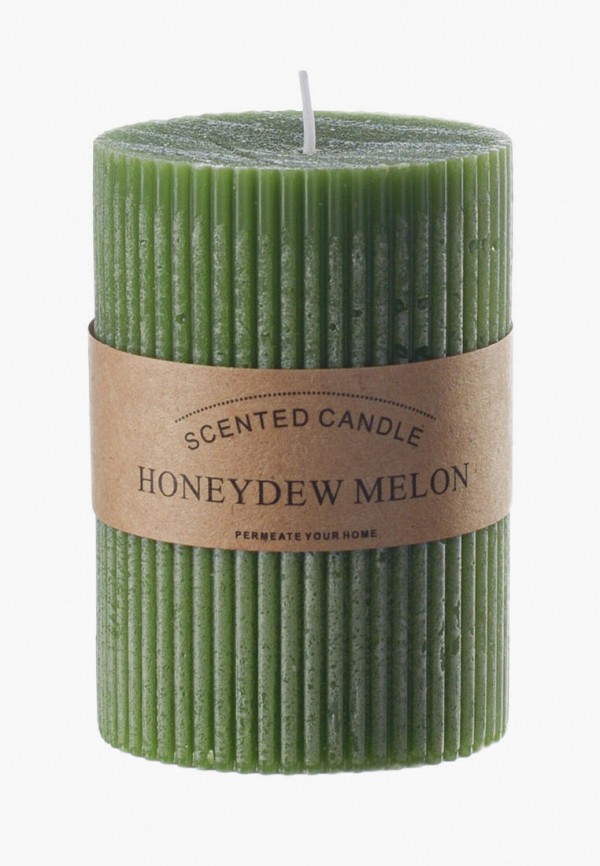 

Свеча ароматическая Decogallery, Зеленый, "Honeydew melon"