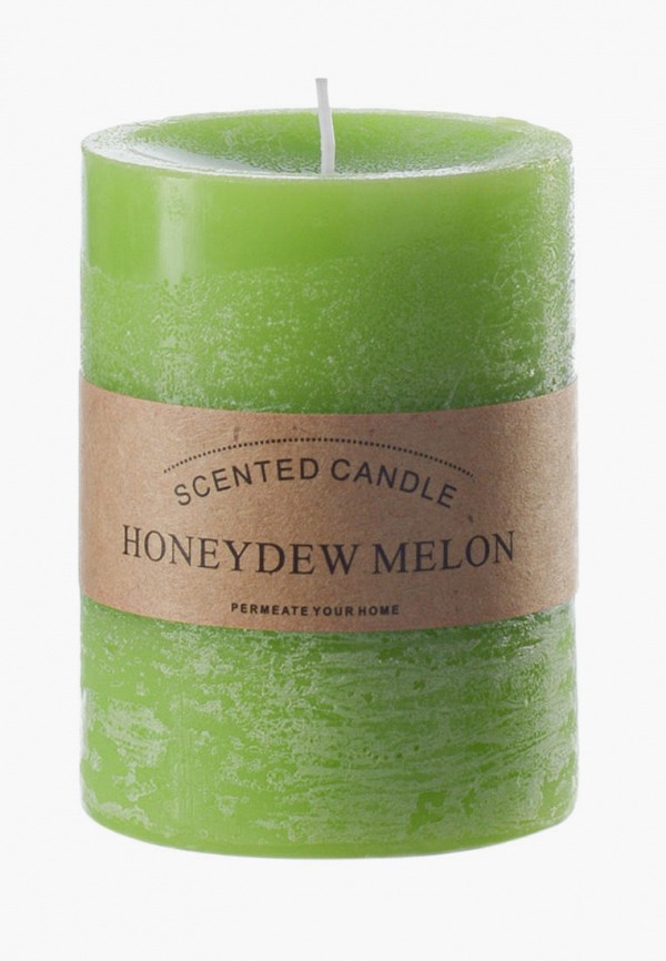 

Свеча ароматическая Decogallery, Зеленый, "Honeydew melon"