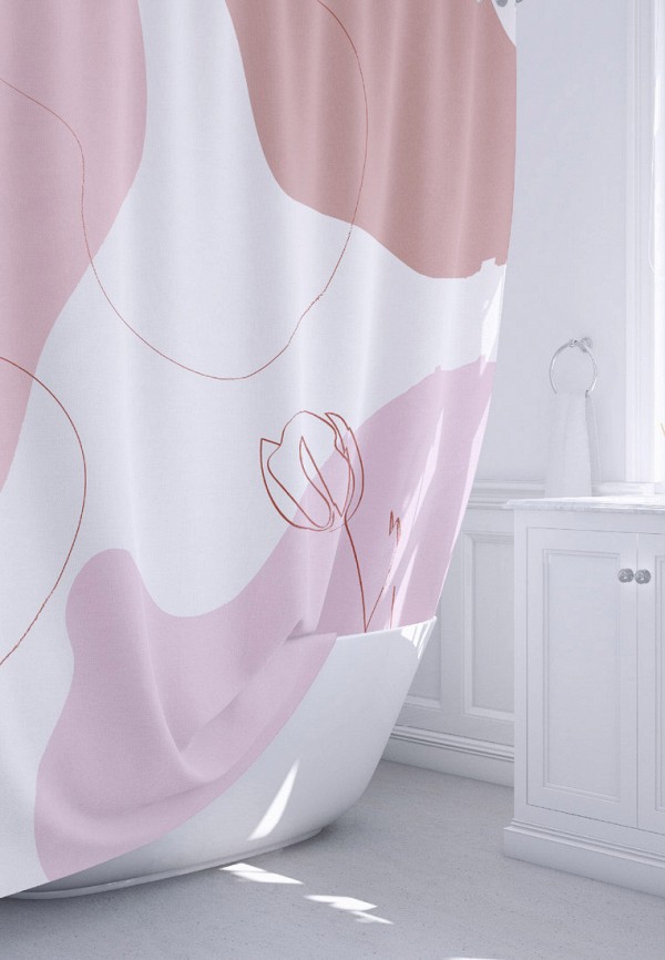 фото Штора для ванной fixsen