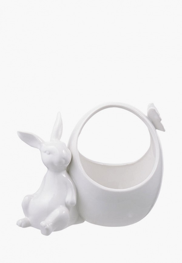 

Конфетница Decogallery, Белый, Мини "Кролик с бабочкой"