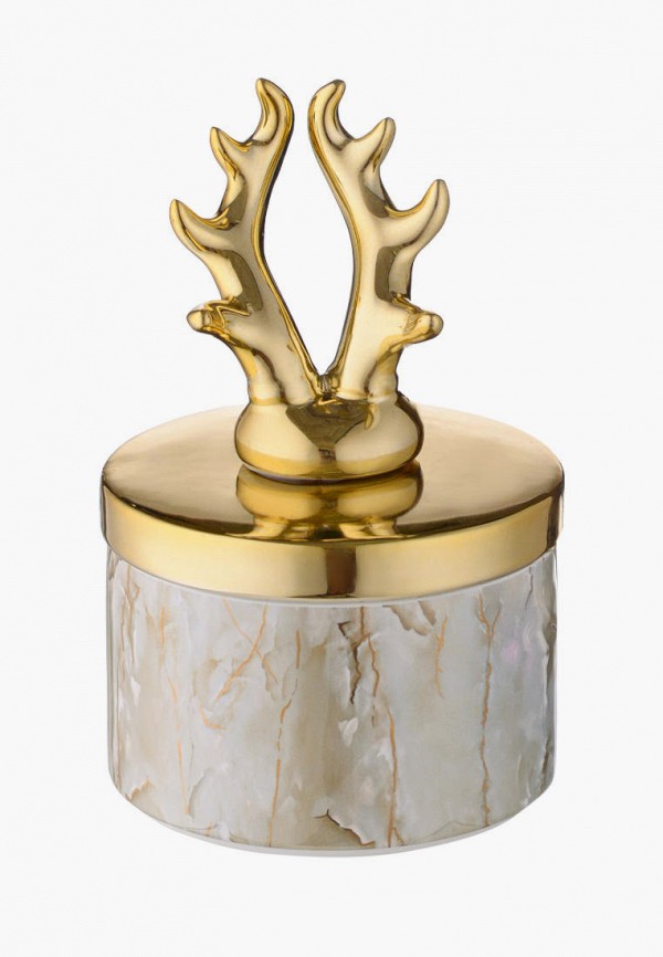 

Контейнер для хранения продуктов Decogallery, с крышкой "Мрамор", 18х11,5 см