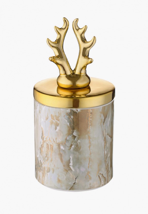 

Контейнер для хранения продуктов Decogallery, с крышкой "Мрамор", 24х12 см