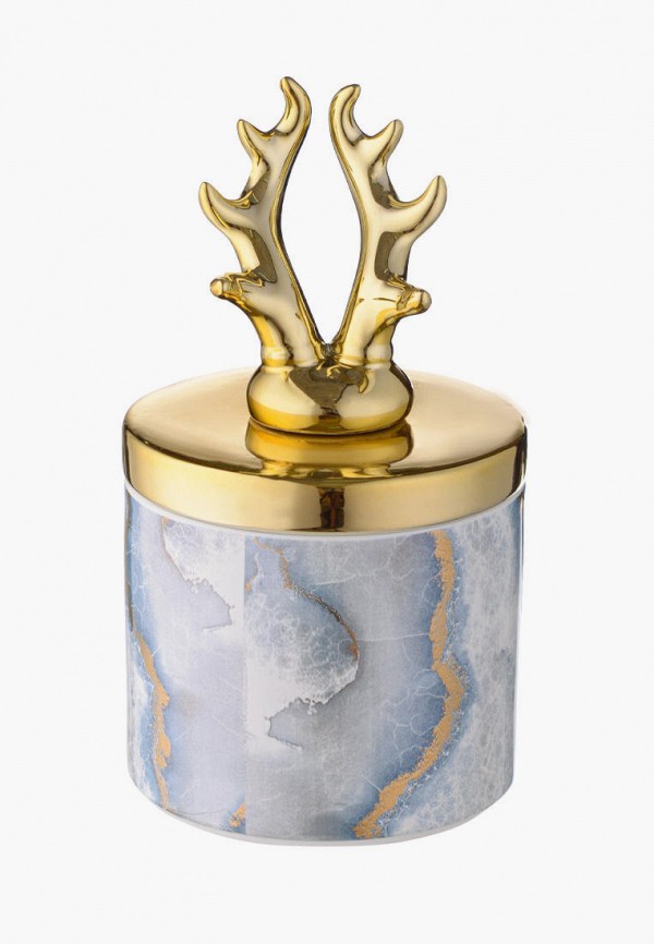 

Контейнер для хранения продуктов Decogallery, с крышкой "Мрамор", 22х11,5 см