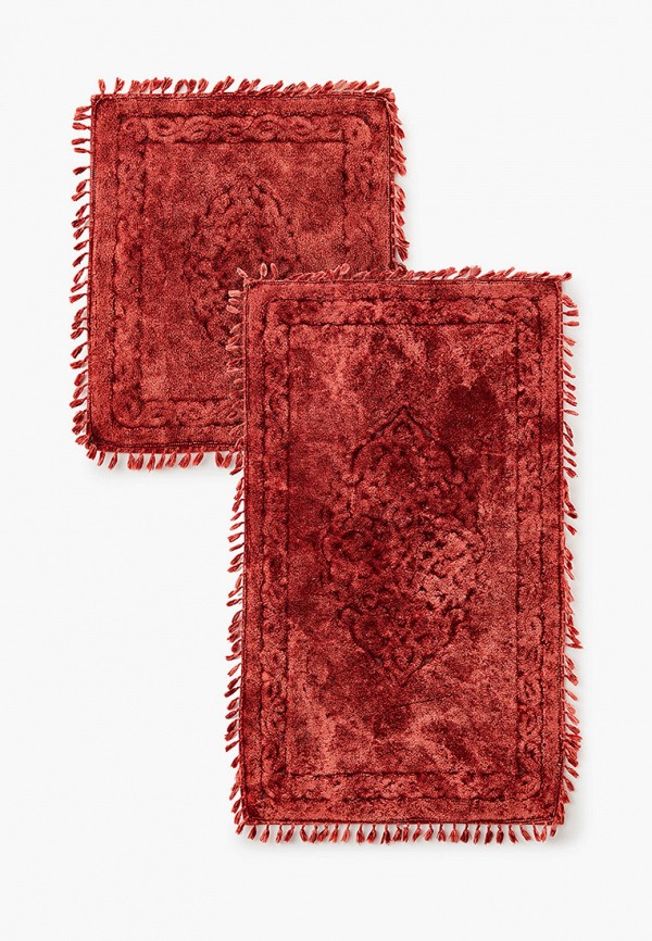 

Комплект ковриков Chilai Home, Бордовый, 60x100 см, 50x60 см