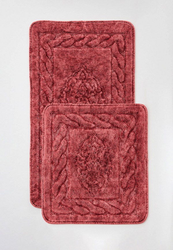 

Комплект ковриков Chilai Home, Розовый, 60x100, 50x60 см