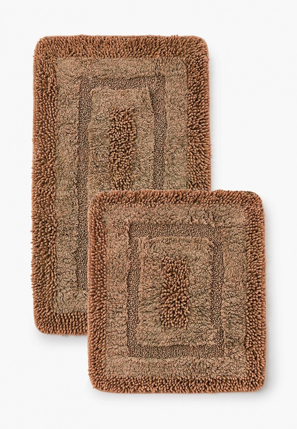 

Комплект ковриков Chilai Home, Коричневый, 60x100 и 50x60
