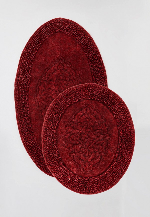 

Комплект ковриков Chilai Home, Бордовый, 60x100, 50x60